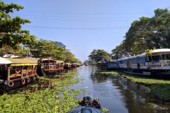 One of the canals in Alleppey